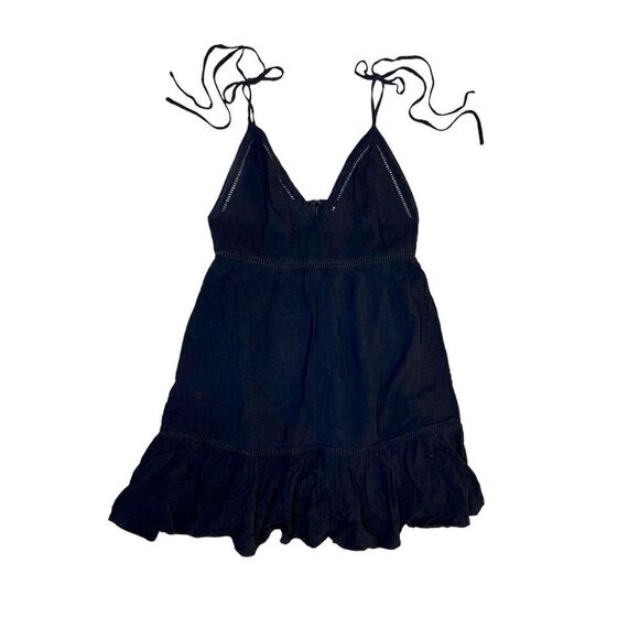 Emory Park Black Mini Dress - Picture 1 of 8
